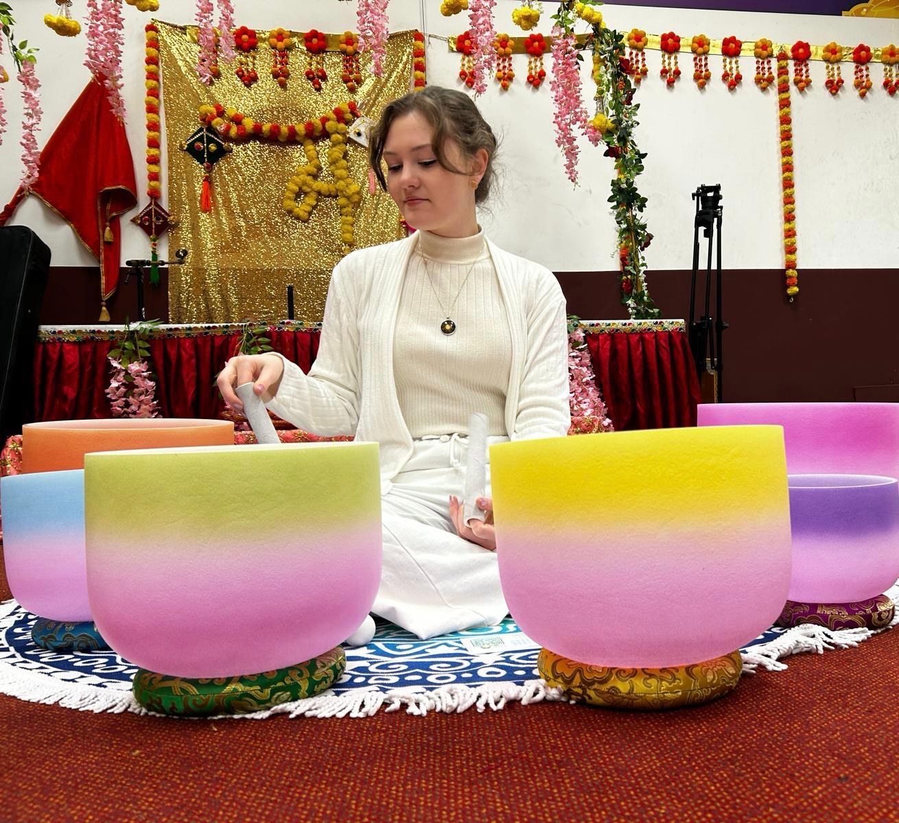 Om Sacred Space event photograph